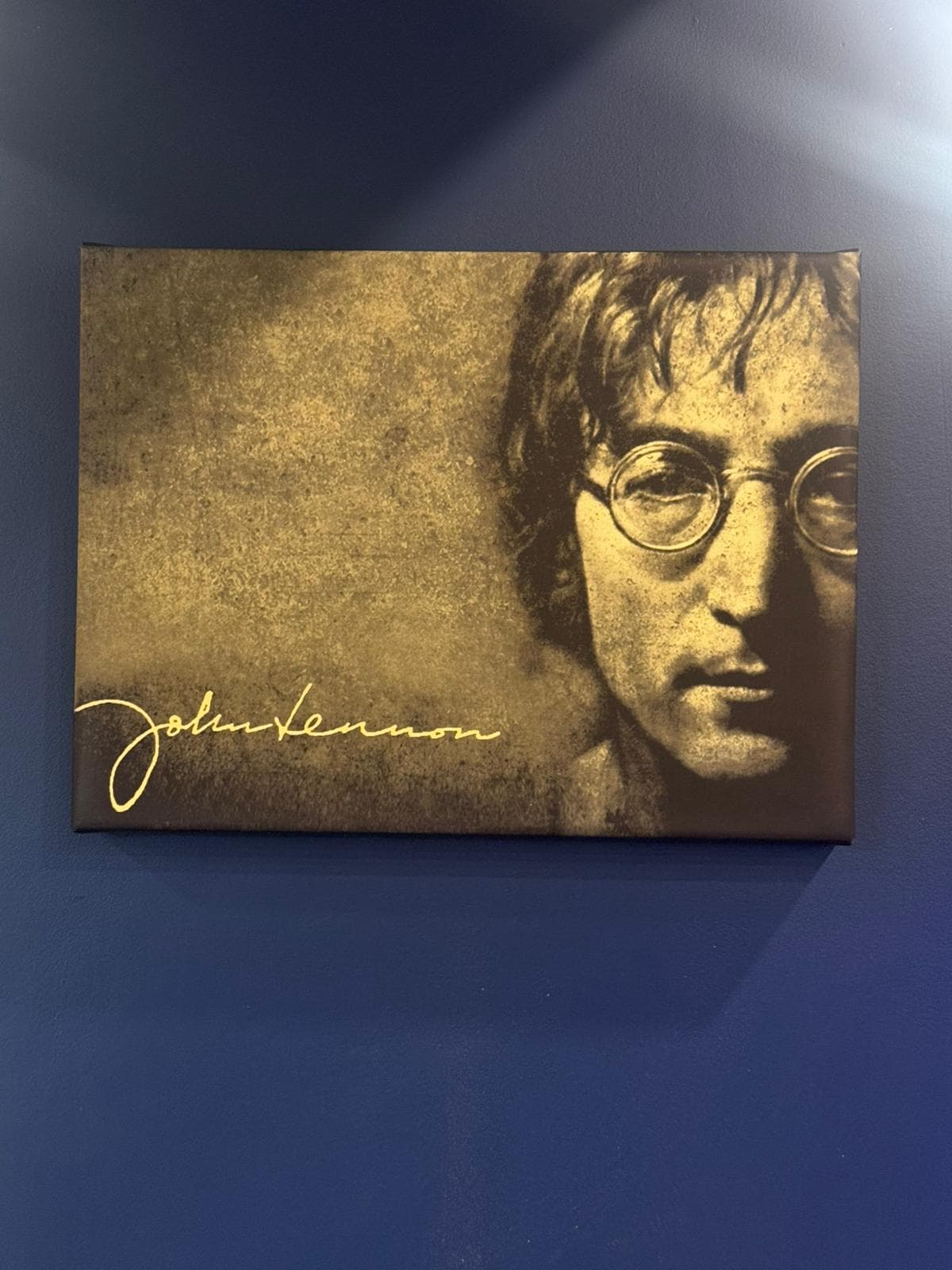 John Lennon canvas at Black Ivory